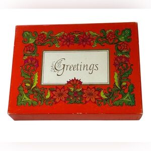 VINTAGE CHRISTMAS CARDS SET OF 10